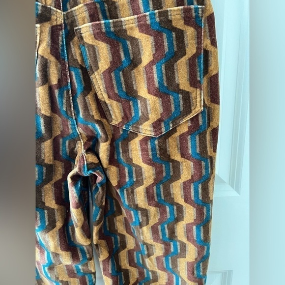 RE/DONE 70's Velvet bootcut in Retro stripe size 26 NWT - Picture 14 of 16